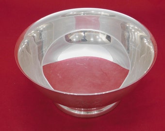 Vintage Collectible Silver Plated Serving Bowl