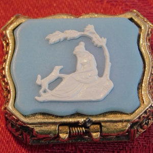 Vintage Collectible Hypnotique Solid Perfume Case