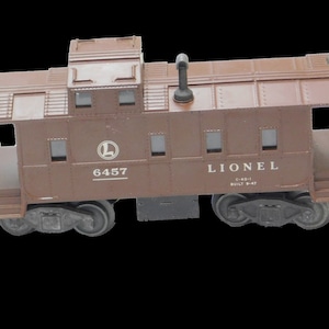 Vintage Collectible Lionel 6457 Brown Caboose in original box O gauge