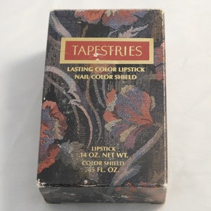 Vintage Collectible Tapestries Lipstick and Polish