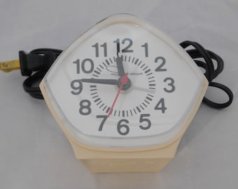 Marion Kay Silver Orbit Numismatic Clock Model No.14 Vintage Made