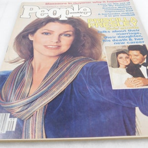 Vintage Collectible People Magazine Priscilla Presley 1978