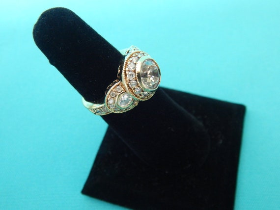 Vintage Sterling Silver Ladies Ring - image 2