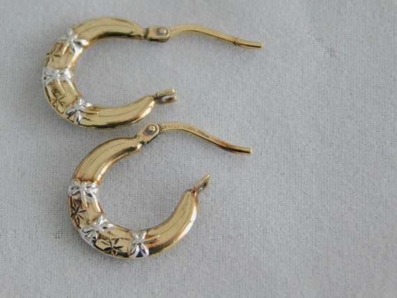 Vintage Collectible Sterling Silver Earrings - image 4