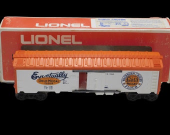 Vintage Collectible Lionel Gold Medal Flour Reefer Car 1973 NIB 6-9860 O gauge