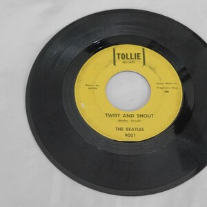 Vintage Collectible Beatles Twist and Shout On Tollie Records
