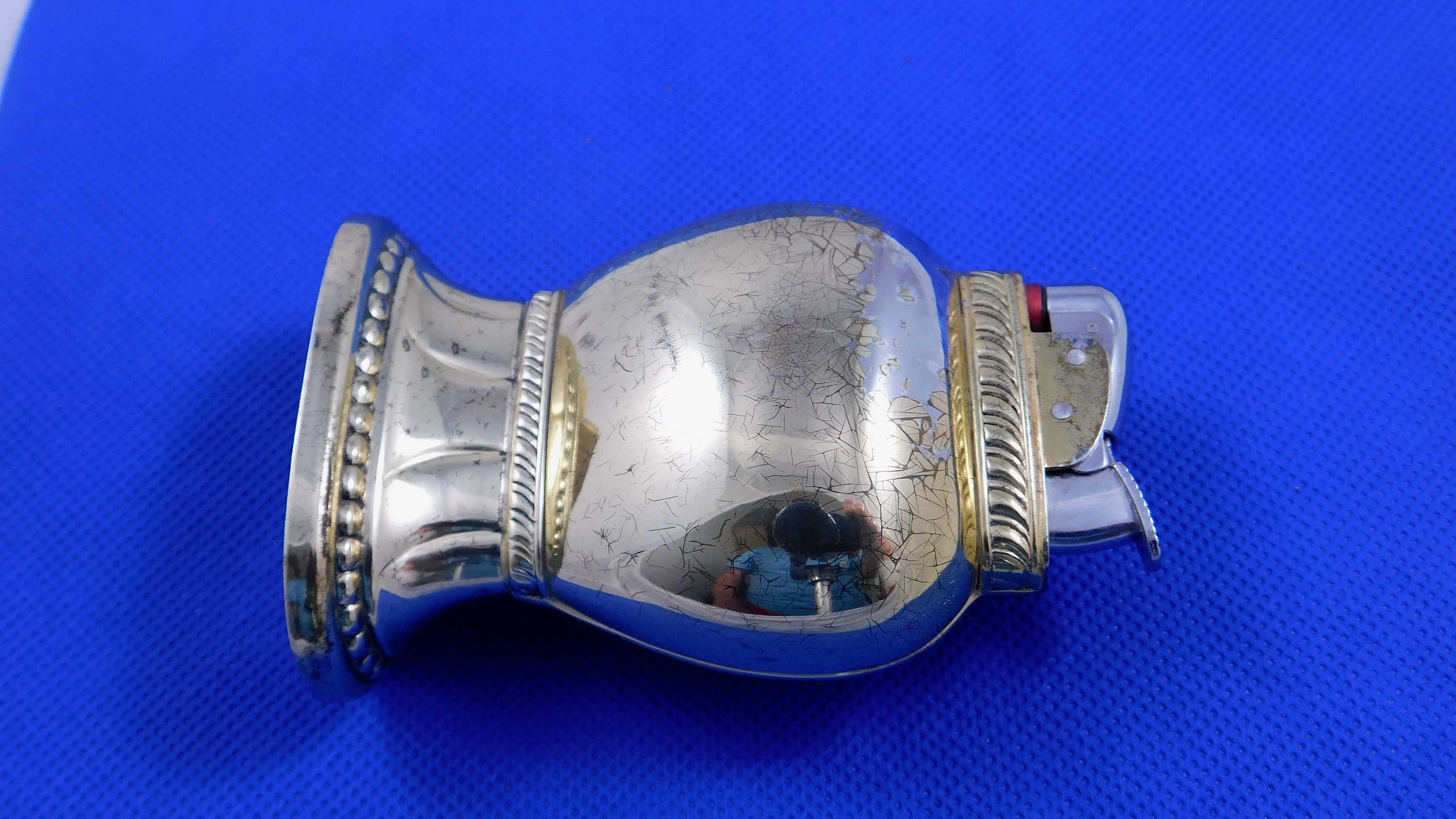 Lighters Vintage Collectible Evans Table lIghter Working IOB