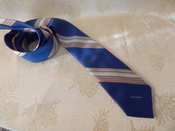 Vintage G. Galvani Men's Tie Made in Italy 1960's - image 1