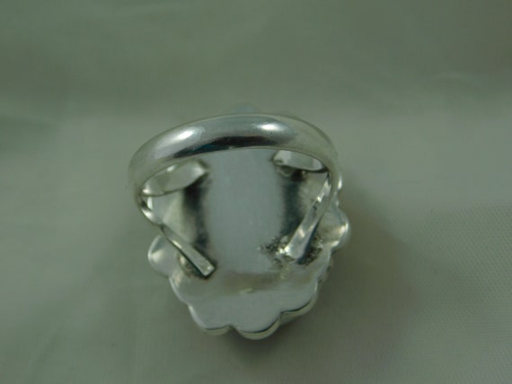 Vintage Collectible Sterling Silver Tanzanite Ring - image 5