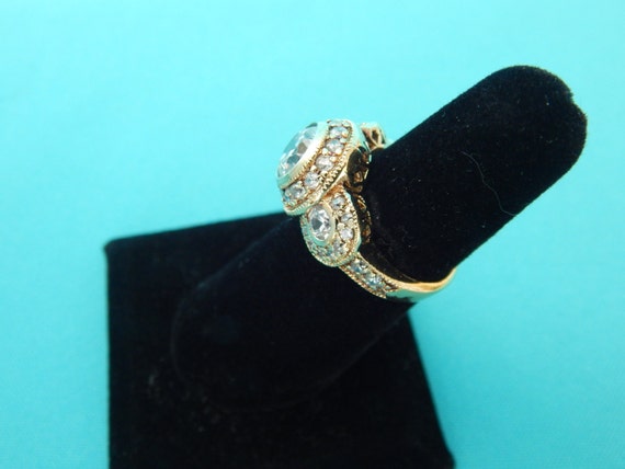 Vintage Sterling Silver Ladies Ring - image 3