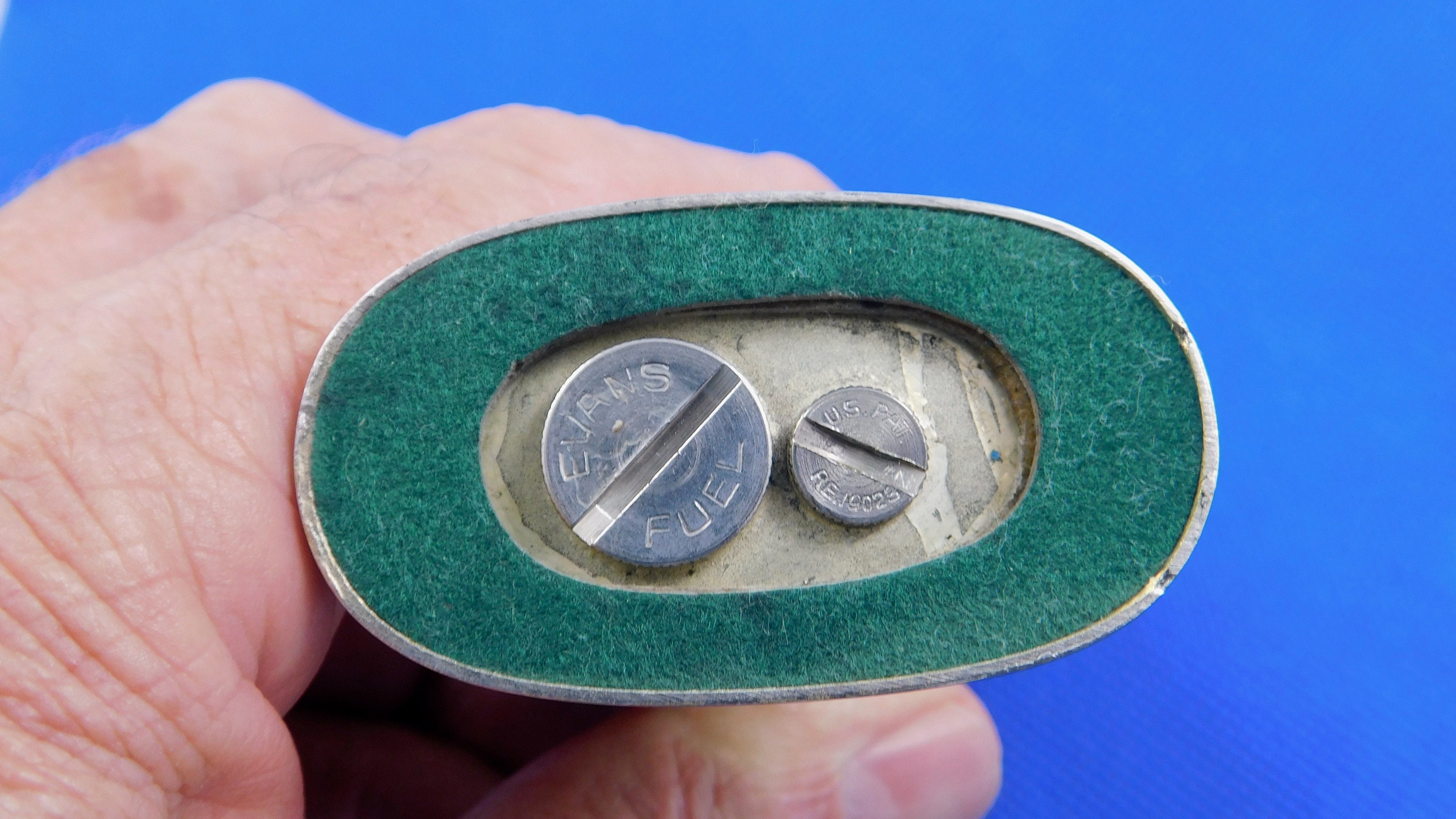 Lighters Vintage Collectible Evans Table lIghter Working IOB