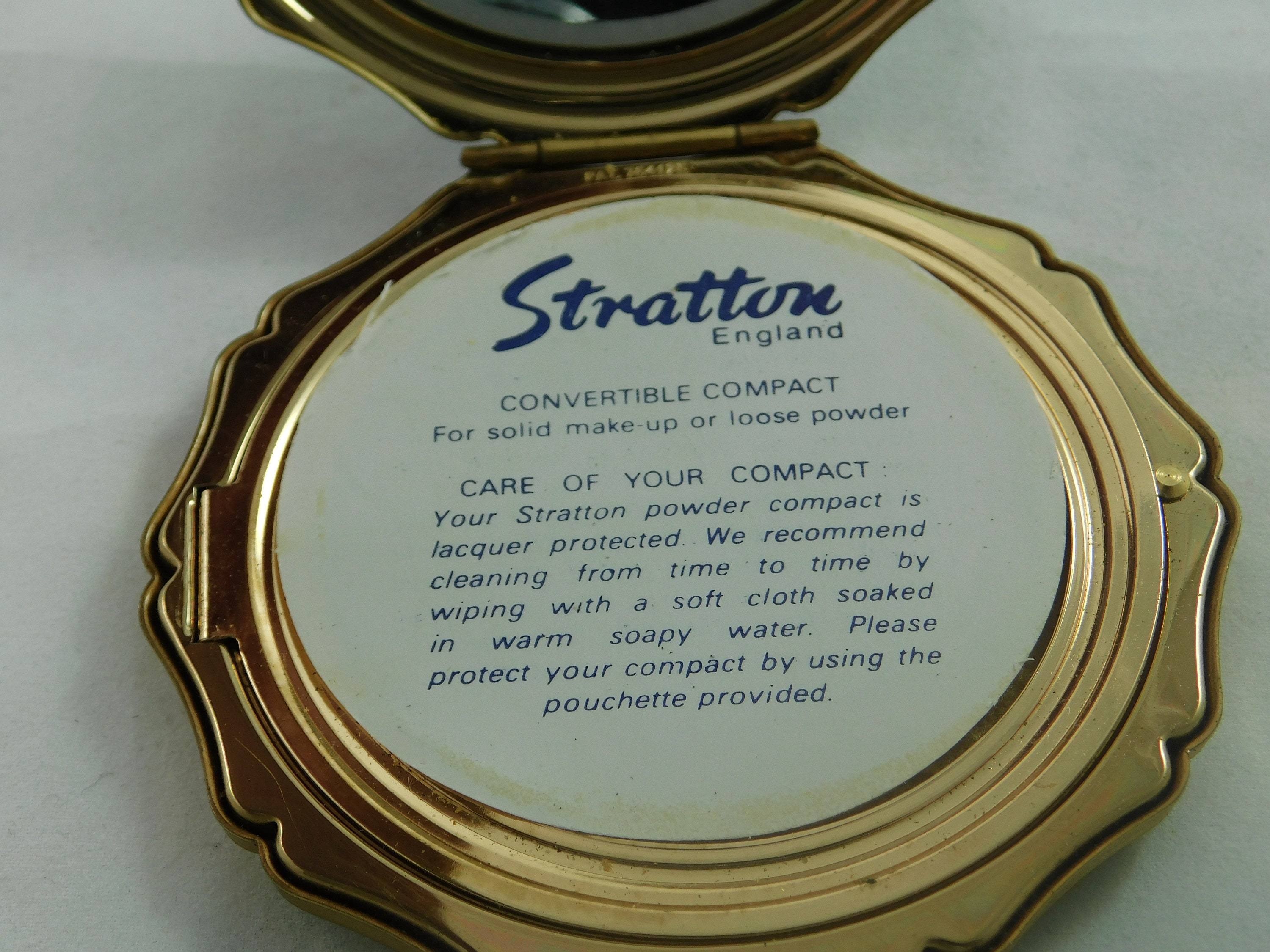 Stratton Compact With Mirror in Original Box - Etsy