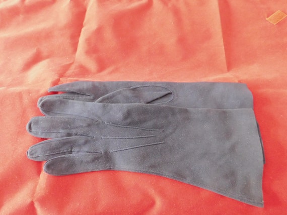 Vintage Collectible Ladies Black Formal Gloves - image 1