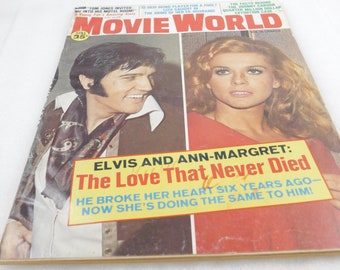 Vintage Collectible Movie World Magazine 1972