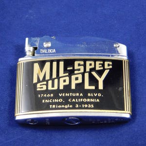 Vintage Advertising Cigarette Lighter Like New 1950&#39;s