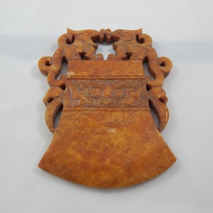 Vintage Collectible Jade Carved Art Object