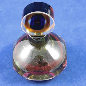 Vintage Art Glass Perfume Bottle