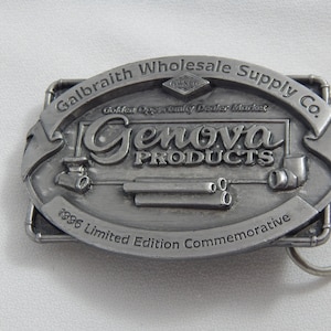 Vintage Genova Products Belt Buckle