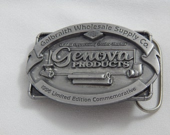 Vintage Genova Products Belt Buckle