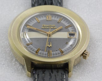 Vintage coleccionable Bulova 218 Accutron Reloj 1973
