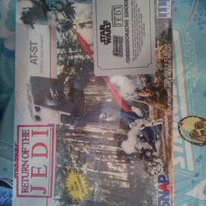 Star Wars AT-ST Model Vintage Ertl 1984