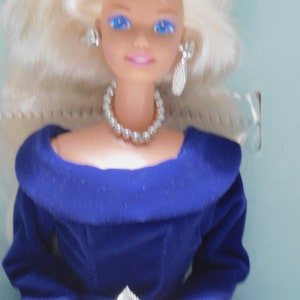 Vintage Collectible Winter Velvet Barbie