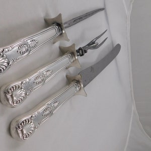 Vintage Antique Collectible Gorham English Silver-plate Serving Set 1894