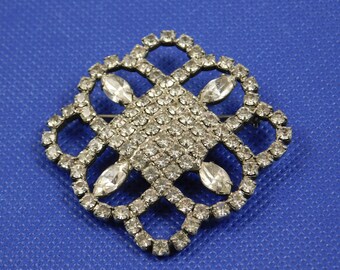 Vintage Collectible Rhinestone Brooch