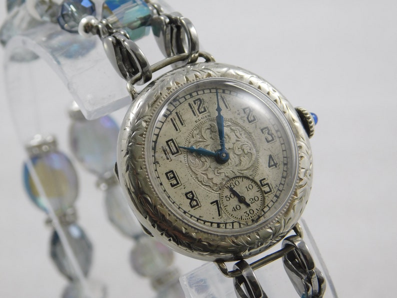 Vintage Collectible Ladies 1920's Elgin Wrist Watch image 1