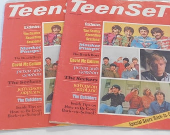 Vintage Collectible Teen Set Magazine 1967 Beatles