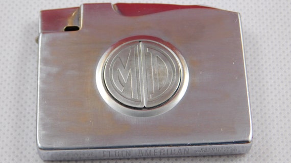 elgin american cigarette lighter Vintage Collectible Elgin American Cigarette Lighter