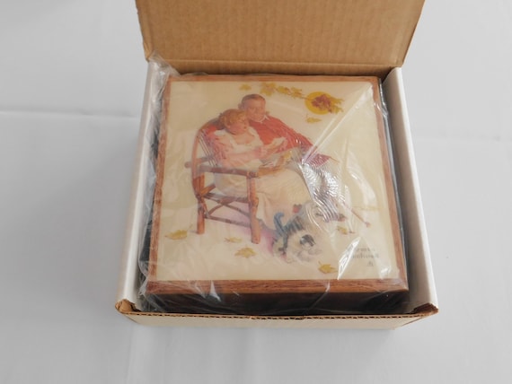 Vintage Collectible Norman Rockwell Music Box - image 9