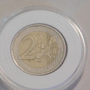 Vintage Collectible 2 Euro Coin from France