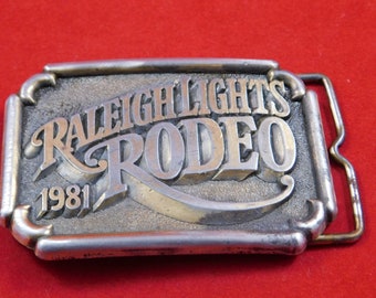 Hebilla de cinturón de rodeo