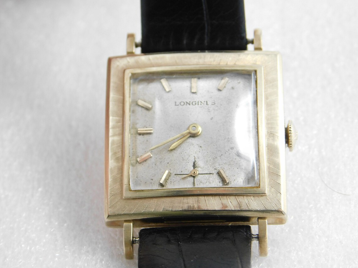 Vintage Collectible Longines 10 Kt Gold Watch - Etsy