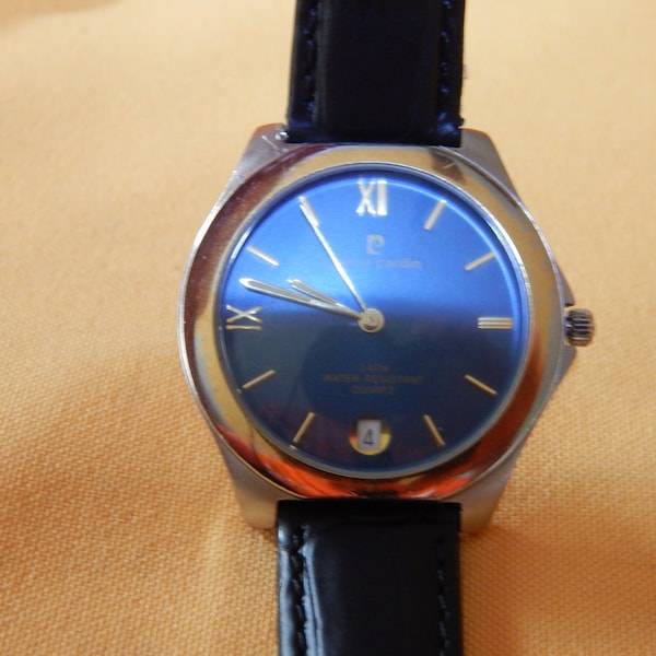 Vintage Collectible Pierre Cardin Quartz Watch Men's