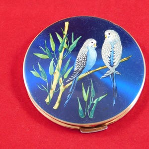 Vintage Collectible Stratton Budgerigar Compact