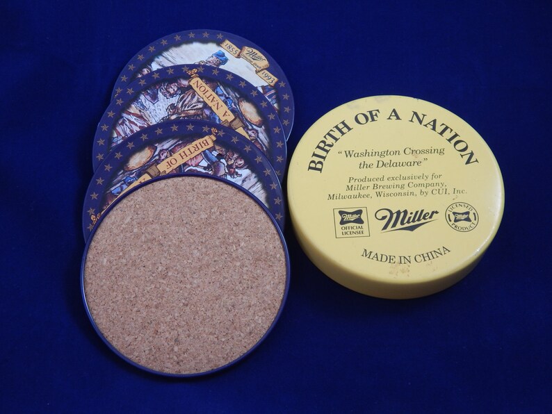 Vintage Collectible Miller Beer Coasters Etsy