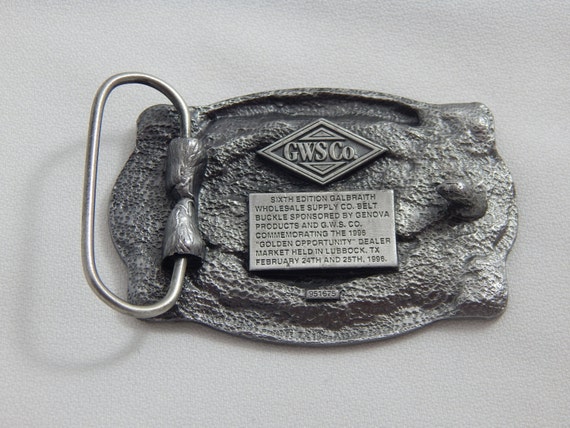 Vintage Genova Products Belt Buckle - image 2