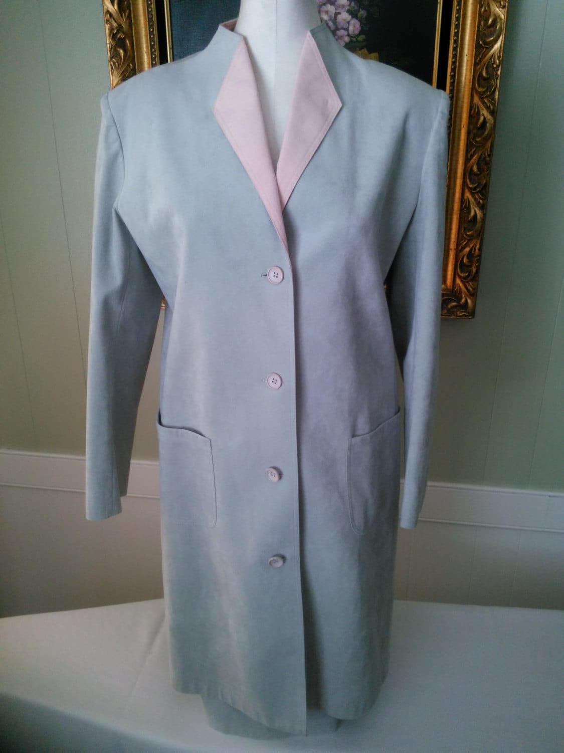 Women's Ultra Suede Suit Vintage 1970S