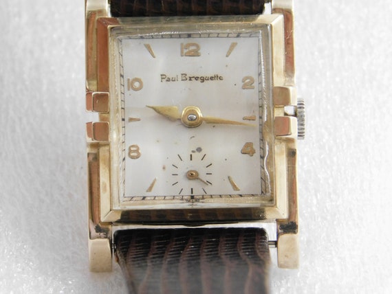 Vintage Collectible Paul Brequette 17 Jewel Watch - Etsy