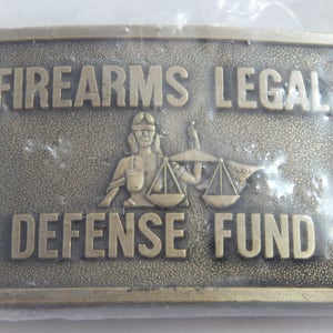 Vintage Brass Belt Buckle 1980&#39;s