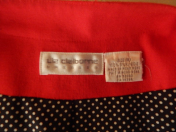 Vintage Liz Claiborne Red Jacket Size 10 100% Silk - image 4