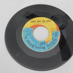 The Beatles, Can't Buy Me Love, 7” Vintage Vinyl Record - Etsy