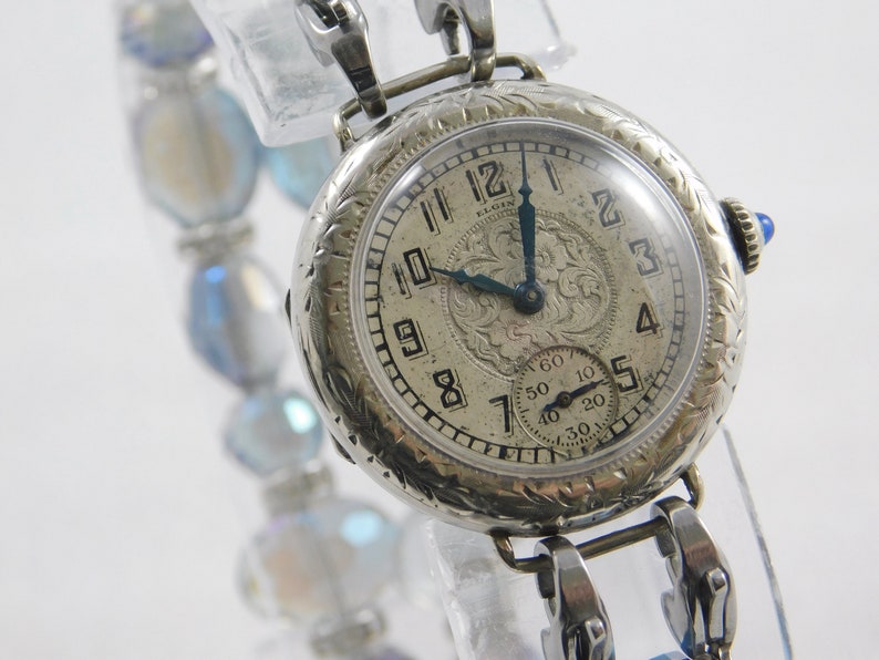 Vintage Collectible Ladies 1920's Elgin Wrist Watch image 8