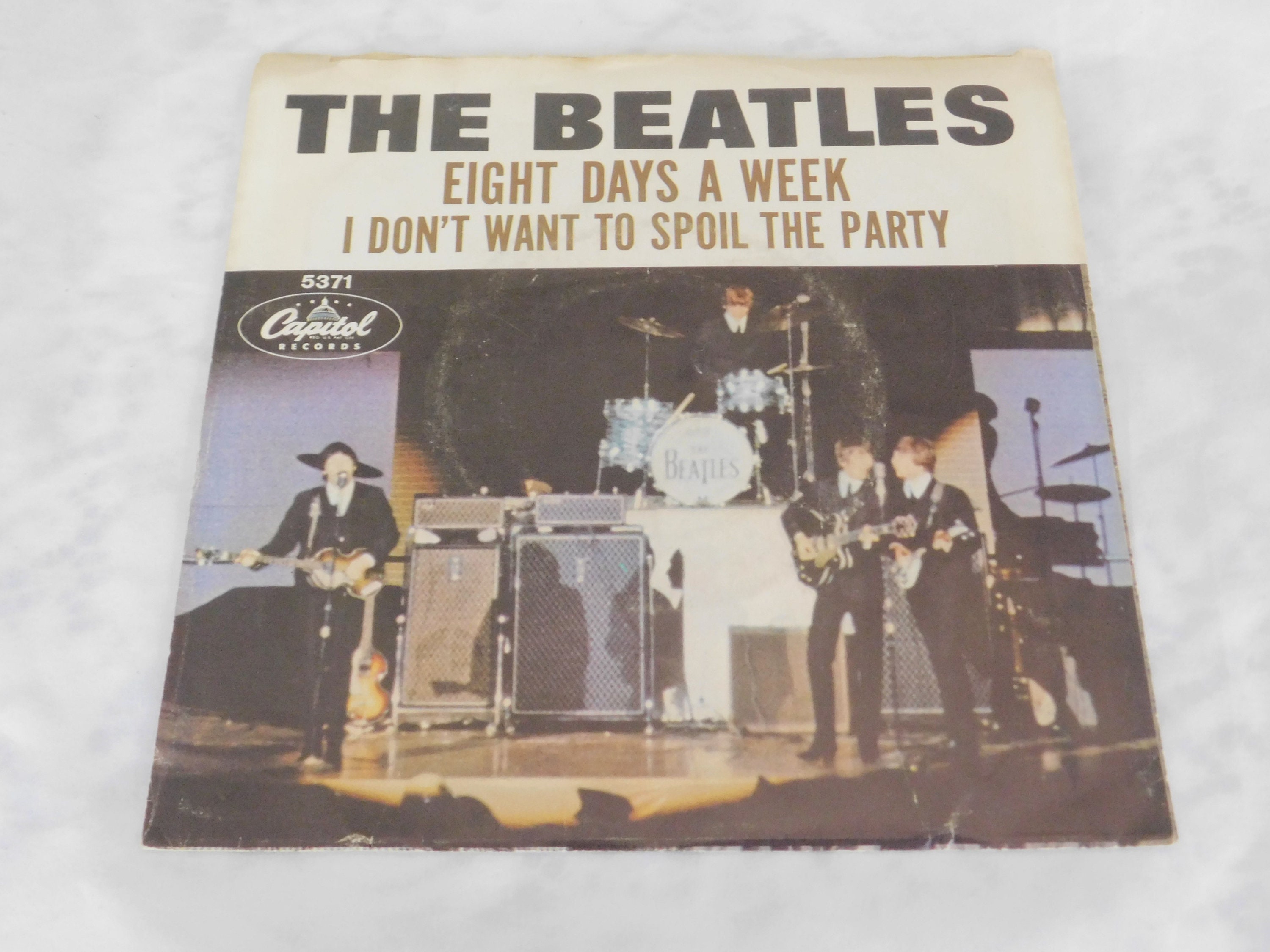 ヴィンテージ コレクターズ ビートルズ 45rpm カバーとレコード - Etsy