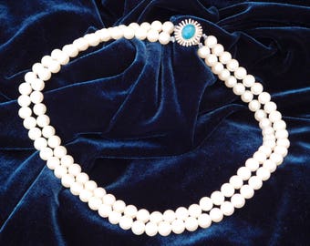 Vintage Faux Pearl Necklace