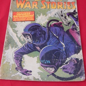 Vintage Comic Book War Stories  DC Comics 1957