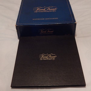Vintage Trivial Pursuit Master Game 1981 Genus Edition
