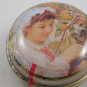 Vintage Collectible English Candy Tin Unopened